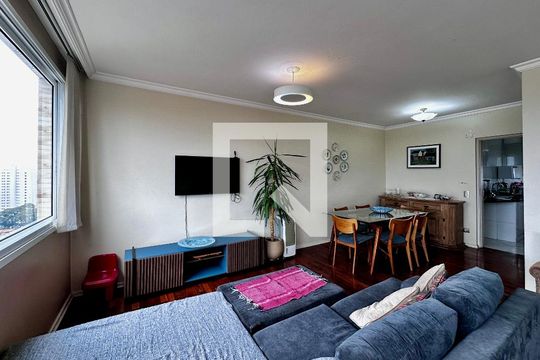 Sala de apartamento à venda com 4 quartos, 170m² em Granja Julieta, São Paulo