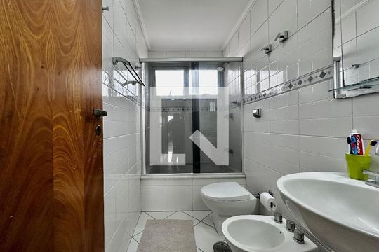 Banheiro Social de apartamento à venda com 4 quartos, 170m² em Granja Julieta, São Paulo
