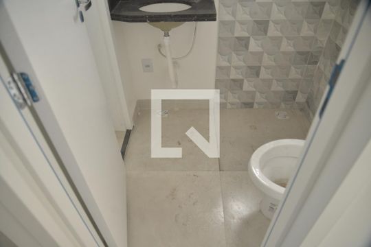 Banheiro Social de apartamento à venda com 2 quartos, 92m² em Jardim Bela Vista, Santo André
