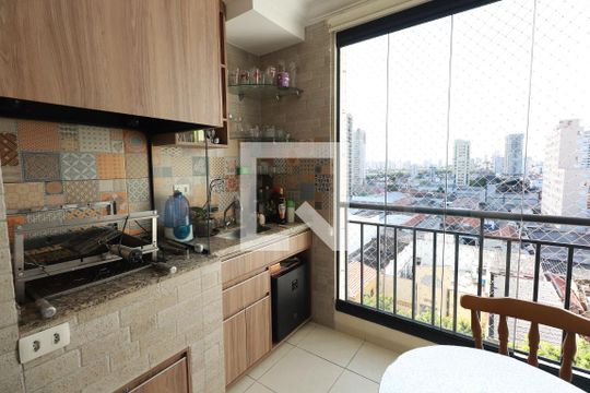 Sacada de apartamento à venda com 4 quartos, 98m² em Tatuapé, São Paulo