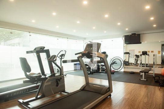 Área comum - Academia de apartamento à venda com 2 quartos, 75m² em Mirandópolis, São Paulo