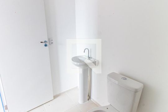 Banheiro de apartamento à venda com 1 quarto, 26m² em Belenzinho, São Paulo
