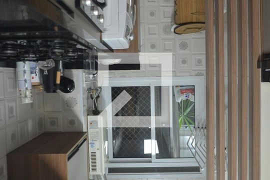 Área de Serviço de apartamento à venda com 2 quartos, 75m² em Vila Apiai, Santo André