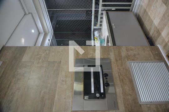 Varanda gourmet de apartamento à venda com 2 quartos, 75m² em Vila Apiai, Santo André