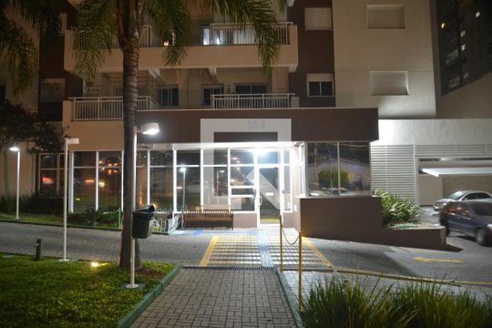Fachada e portaria de apartamento à venda com 2 quartos, 75m² em Vila Apiai, Santo André