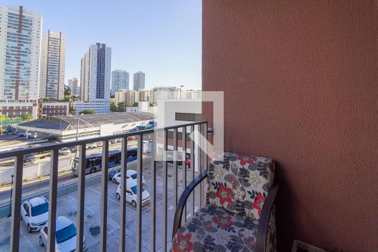 Varanda de apartamento para alugar com 2 quartos, 61m² em Jardim Marajoara, São Paulo