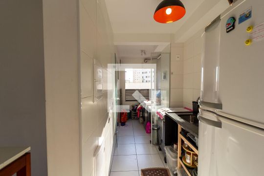 Cozinha de apartamento para alugar com 2 quartos, 61m² em Jardim Marajoara, São Paulo