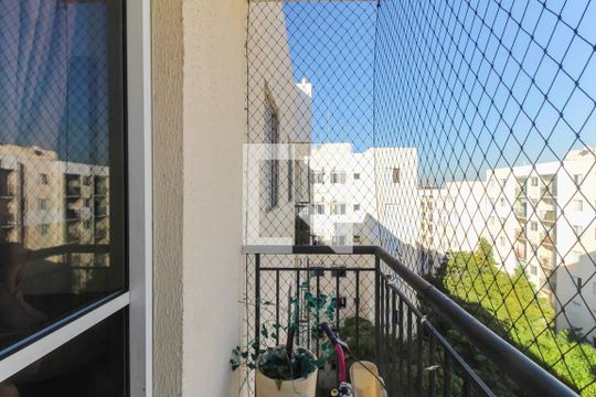 Varanda da Sala de apartamento para alugar com 2 quartos, 45m² em Vila Mendes, São Paulo