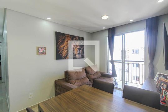 Sala de apartamento para alugar com 2 quartos, 45m² em Vila Mendes, São Paulo