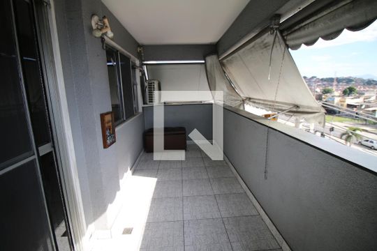 Varanda de apartamento à venda com 3 quartos, 81m² em Penha Circular, Rio de Janeiro
