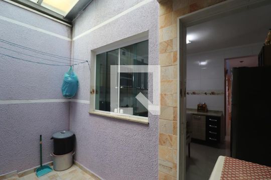 Área de Serviço de casa à venda com 3 quartos, 90m² em Parque Oratório, Santo André