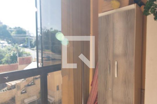 Varanda da Sala de apartamento à venda com 1 quarto, 53m² em Santa Tereza, Porto Alegre