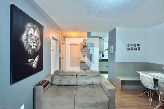 Sala de apartamento à venda com 2 quartos, 47m² em Santo Afonso, Novo Hamburgo