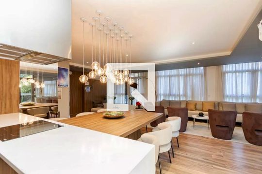 Área comum de apartamento à venda com 1 quarto, 56m² em Cidade Monções, São Paulo