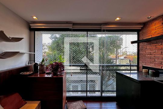 Sacada de apartamento à venda com 1 quarto, 56m² em Cidade Monções, São Paulo