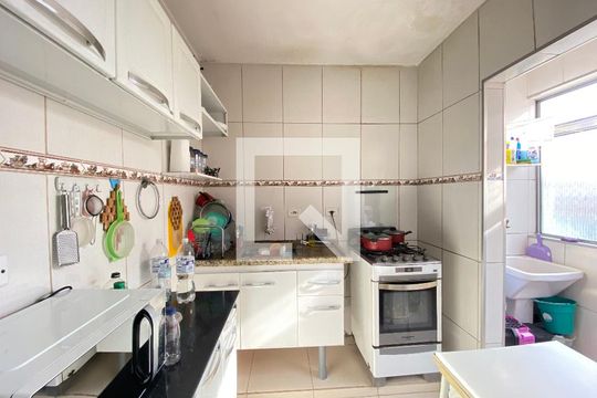 Cozinha de apartamento à venda com 2 quartos, 76m² em Macedo, Guarulhos