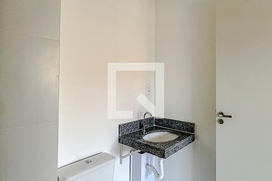 Banheiro de apartamento para alugar com 1 quarto, 33m² em Belenzinho, São Paulo