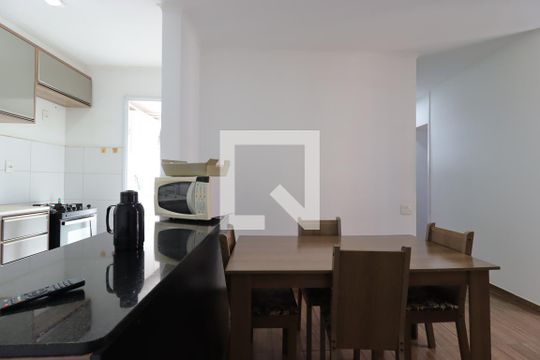 Sala de Jantar de apartamento à venda com 3 quartos, 65m² em Utinga, Santo André