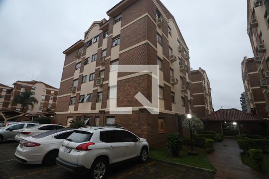 Fachada do bloco de apartamento à venda com 2 quartos, 55m² em Centro, Canoas