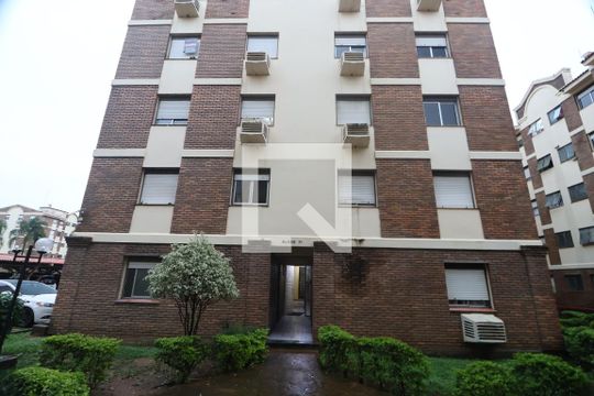 Fachada do bloco de apartamento à venda com 2 quartos, 55m² em Centro, Canoas