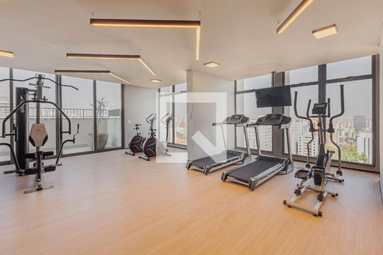 Área Comum - Academia de kitnet/studio à venda com 1 quarto, 25m² em Cerqueira César, São Paulo