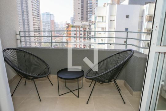 Sacada de apartamento à venda com 1 quarto, 24m² em Perdizes, São Paulo