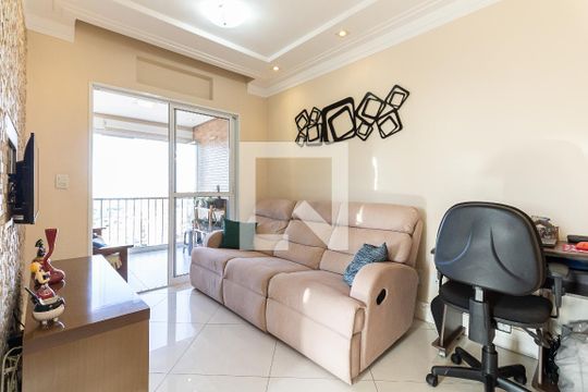 Sala de apartamento à venda com 2 quartos, 62m² em Ipiranga, São Paulo