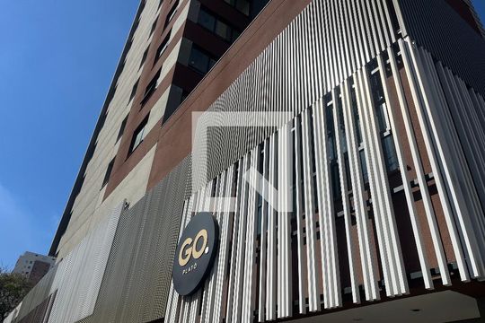 Fachada do Prédio de kitnet/studio para alugar com 1 quarto, 28m² em Pompeia, São Paulo