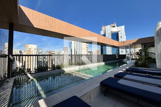 Área comum - Piscina de apartamento à venda com 2 quartos, 79m² em Itaim Bibi, São Paulo