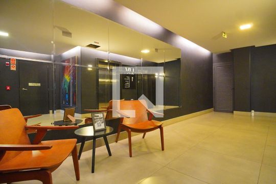 Hall de Entrada de kitnet/studio à venda com 1 quarto, 28m² em Petrópolis, Porto Alegre