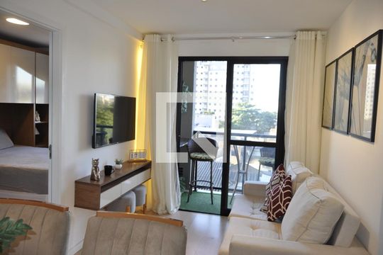Sala de apartamento para alugar com 1 quarto, 35m² em Engenho de Dentro, Rio de Janeiro