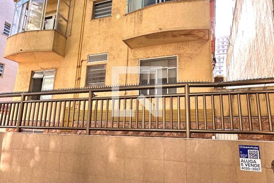 Fachada de apartamento para alugar com 1 quarto, 20m² em Copacabana, Rio de Janeiro