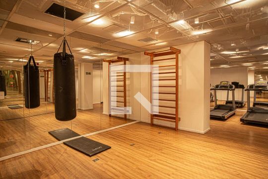 Área comum - Academia de apartamento para alugar com 2 quartos, 45m² em Bela Vista, São Paulo