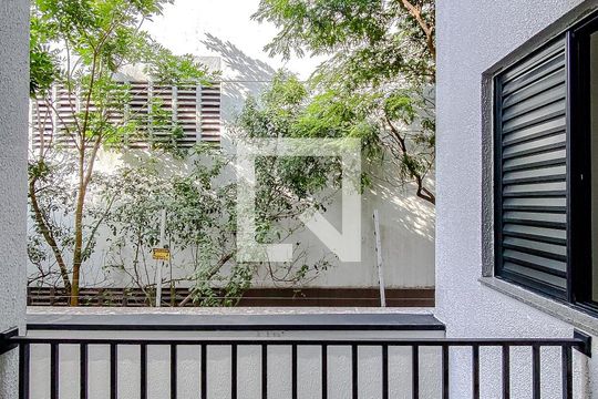 Varanda da Sala de kitnet/studio para alugar com 1 quarto, 41m² em Quarta Parada, São Paulo