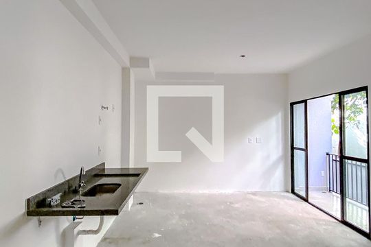 Cozinha de kitnet/studio à venda com 1 quarto, 44m² em Quarta Parada, São Paulo