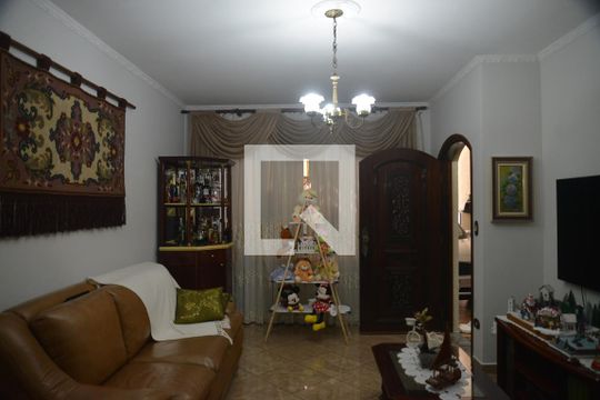 Sala de casa à venda com 3 quartos, 216m² em Parque Novo Oratório, Santo André