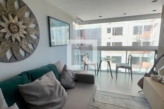 Sala de apartamento à venda com 2 quartos, 74m² em Empresarial 18 do Forte, Barueri