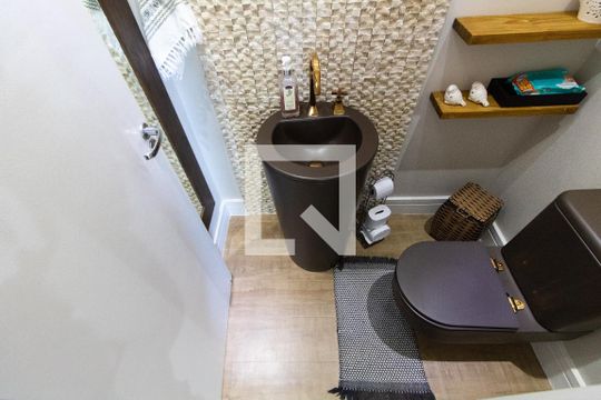 Lavabo de apartamento à venda com 4 quartos, 137m² em Parque dos Pomares, Campinas