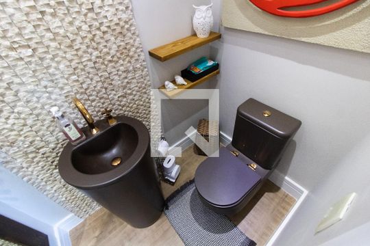 Lavabo de apartamento à venda com 4 quartos, 137m² em Parque dos Pomares, Campinas