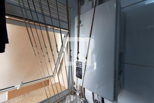 Área de Serviço de apartamento à venda com 4 quartos, 137m² em Parque dos Pomares, Campinas
