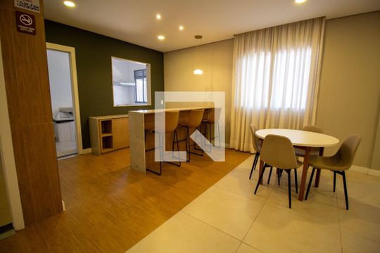 Área comum - Salão de Festas de apartamento à venda com 1 quarto, 30m² em Várzea da Barra Funda, São Paulo
