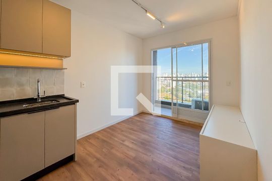 Sala de apartamento à venda com 1 quarto, 33m² em Vila São José, São Paulo