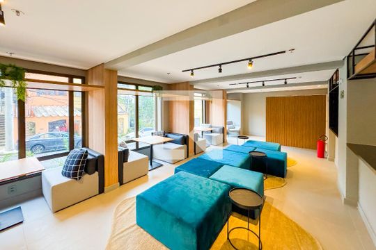 Área comum de apartamento à venda com 1 quarto, 33m² em Vila São José, São Paulo