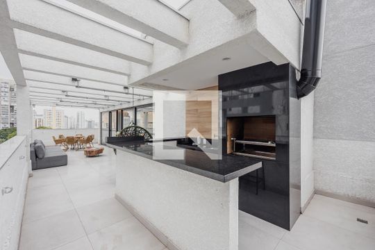 Área comum de kitnet/studio à venda com 1 quarto, 27m² em Pinheiros, São Paulo