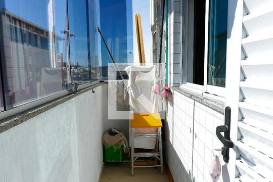Área de Serviço de apartamento à venda com 3 quartos, 85m² em Santa Cruz Industrial, Contagem