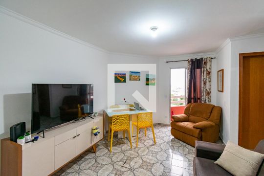 Sala de apartamento à venda com 2 quartos, 56m² em Vila do Encontro, São Paulo