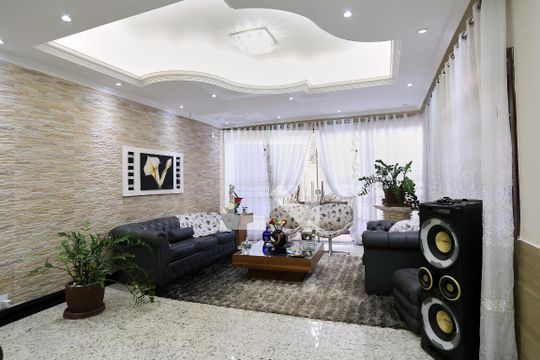 Sala de casa à venda com 6 quartos, 579m² em São Geraldo, Belo Horizonte