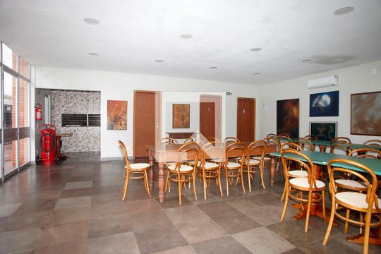 Área Comum - Salão de Festas com Churrasqueira de apartamento à venda com 4 quartos, 568m² em Petrópolis, Porto Alegre