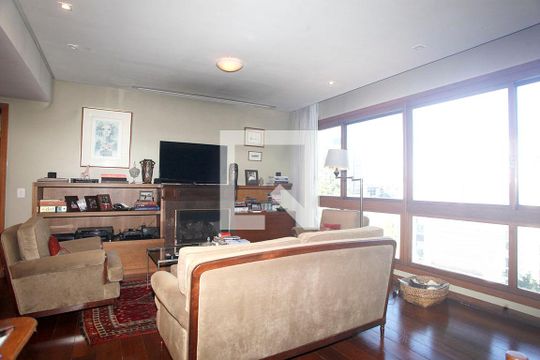 Sala 2 de apartamento à venda com 4 quartos, 568m² em Petrópolis, Porto Alegre