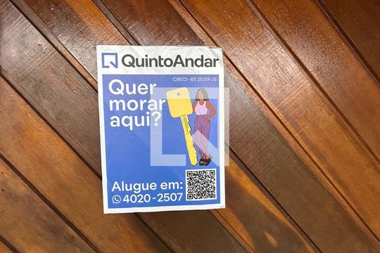 Placa de apartamento para alugar com 1 quarto, 46m² em Arroio da Manteiga, São Leopoldo